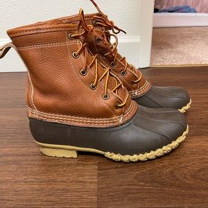 L.L. Bean Boots Shearling 7 Wide